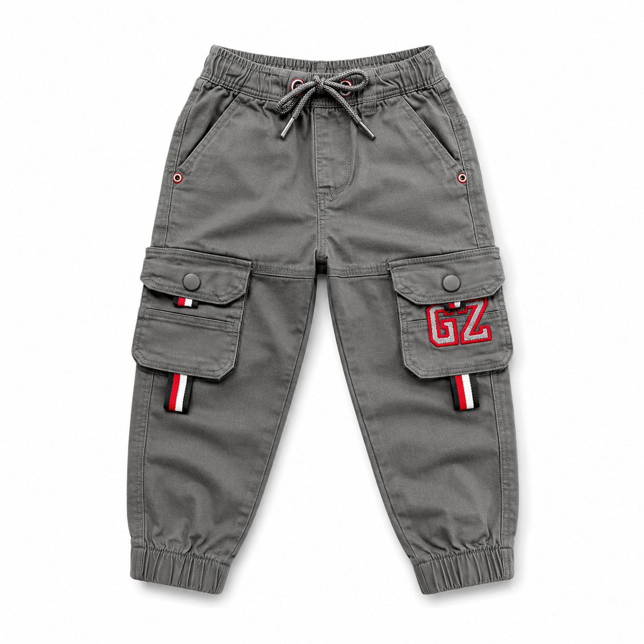 Boys Harmonium Six Pocket Cargo Full Pant GZ Ash
