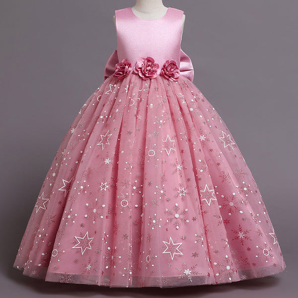 Rose Pink China Party Gown – Starry Princess Style