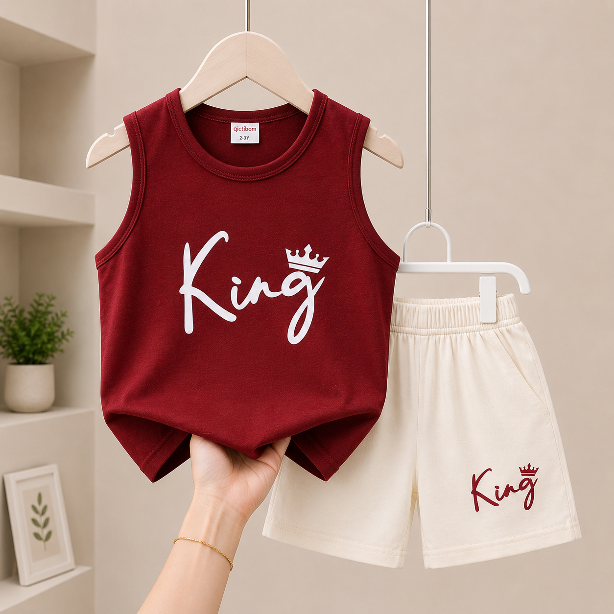 King Megi Set – Wine Red