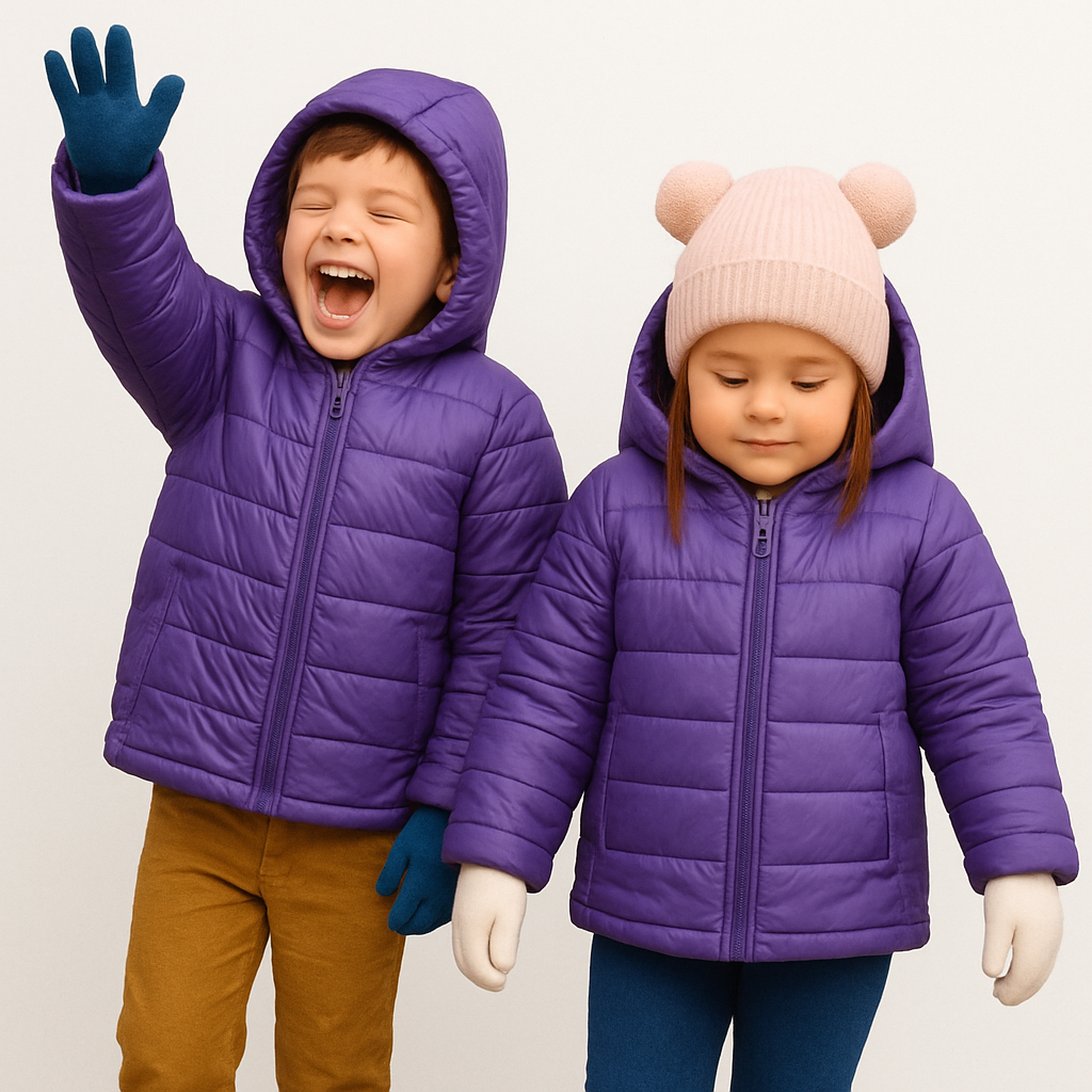 Kids Exclusive Winter Padding Jacket Purple
