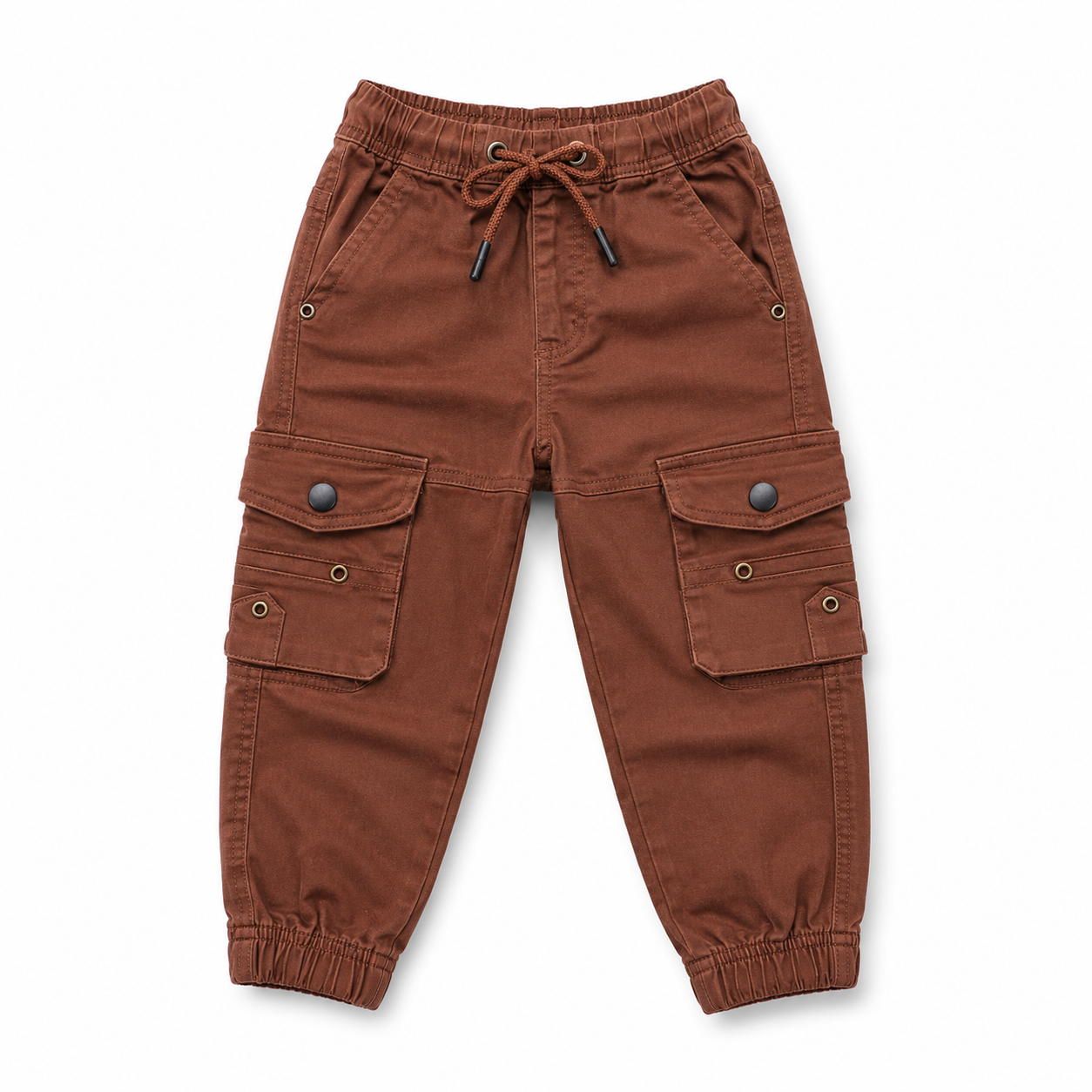 Boys Harmonium Six Pocket Cargo Full Pant Chocolate – Dhaka