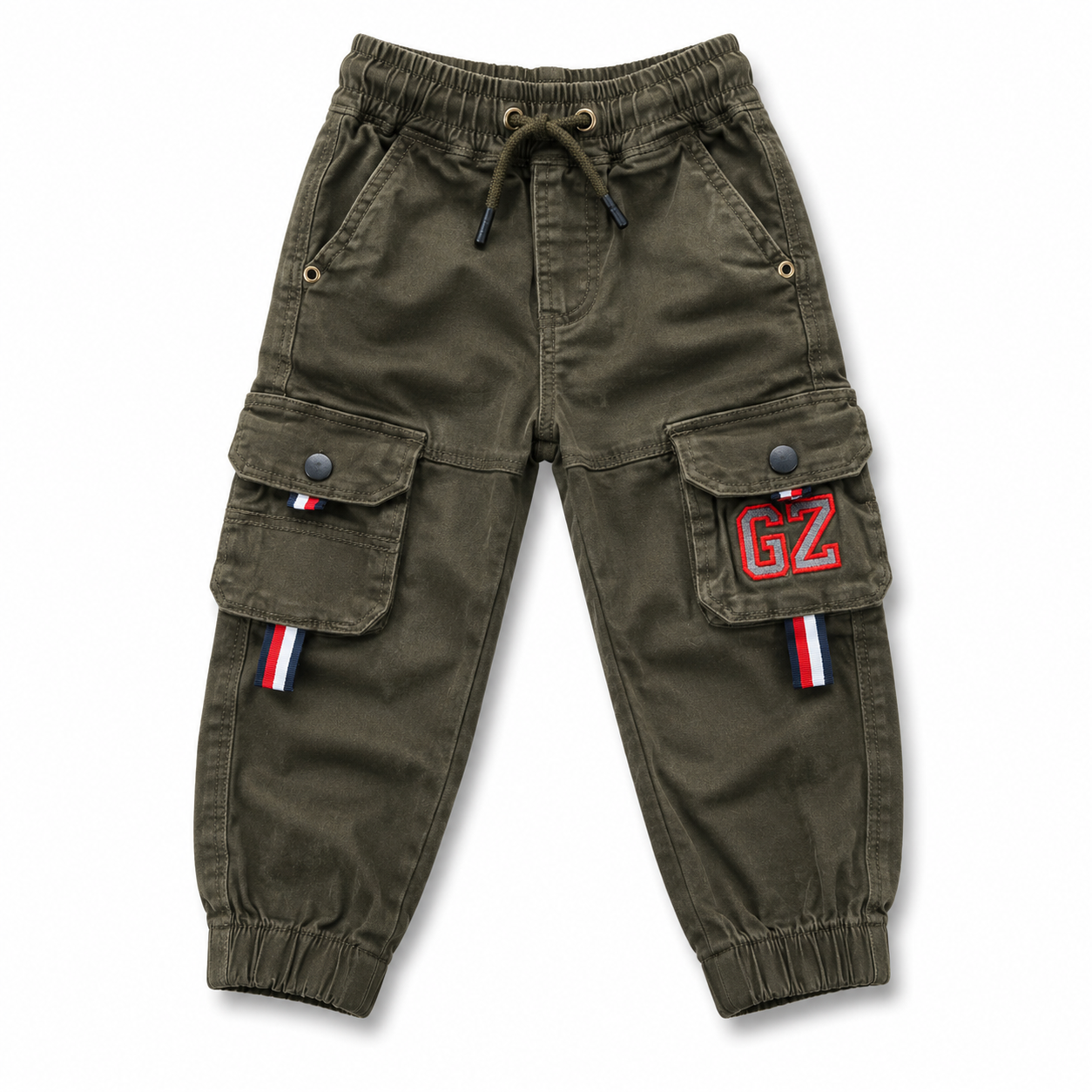 Boys Harmonium Six Pocket Cargo Full Pant GZ Velvet Olive