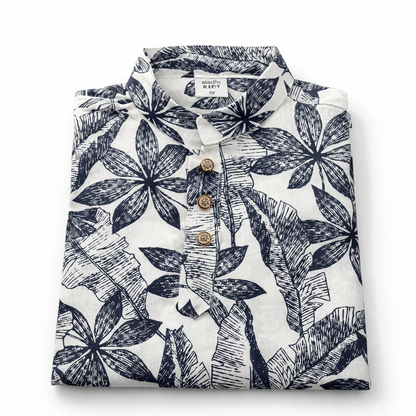 Imperial Noir Blossom Cotton Panjabi for Boys