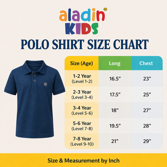 Roarsome Dino Print Premium Kids Polo – White