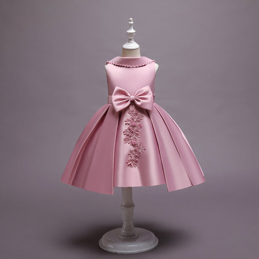 Blush Pink China Party Dress – Elegant Princess Style