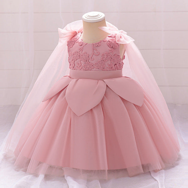 Blush Pink China Party Dress – Fairy Princess Style