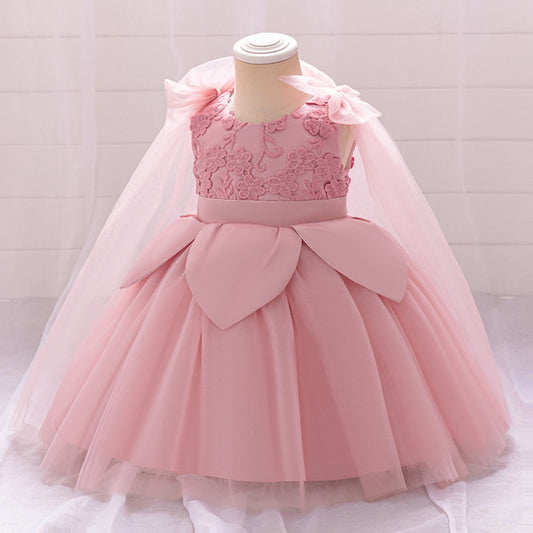 Blush Pink China Party Dress – Fairy Princess Style