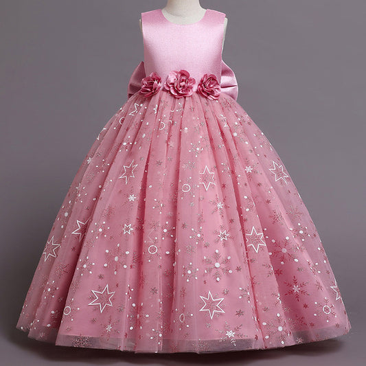 Rose Pink China Party Gown – Starry Princess Style