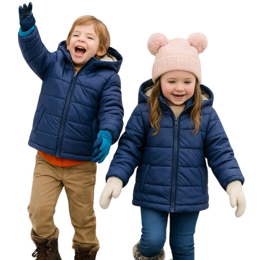 Kids Exclusive Winter Padding Jacket Deep Navy Blue