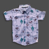 All Over Floral Printed Boys Shirt Light Purple