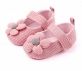Beautiful Floral Baby Shoes Pink