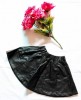 Black Fashionable leather Skirt for Girls