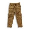 Boys Cargo Stretch Full Pant Brown