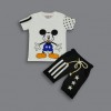 Boys Mickey Mouse T-shirt & Pant Black