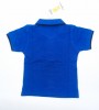 Boys' Stylish Polo T-Shirt  Embroidery 85 Model_ Blue