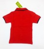 Boys' Stylish Polo T-Shirt  Embroidery 85 Model_Red