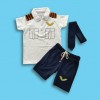 Boys Stylish T-Shirt and Pant set with Tie