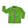 Boys' Winter Full Sleeve Blazer with attached T-shirt Light Green