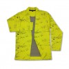 Boys' Winter Full Sleeve Blazer with attached T-shirt Yellow