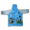 Dog Patrol Printed Waterproof Raincoat with Bag Pocket for Boys & Girls