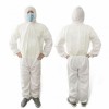 Full Body Coverall PPE Full PKG Tissue Fabric