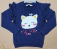 Girls Cat Swipe Shirt