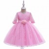 Girls Fancy Party Dress Baby Pink