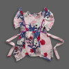 Girls Floral Print Stylish Frock Baby Pink