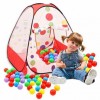 Tent play house & 50 balls (Ball Print)