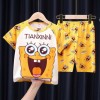 Imported Cartoon Printed  T-Shirt & Pant Set for Boys