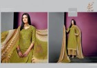 KAPIL FEB Pari Vol 3 cotton Cambric Casual Salwar kameez for Women_Greenish Yellow