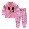 Micky Full Sleeve Winter Dress for Boys and Girls_Pink