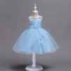 Sleeveles Knee Princess Party Dress for kids