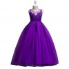 Purple Long Party Dress