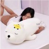 Polar bear Long Pillow Plush 3feet
