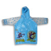 Spiderman Printed Waterproof Raincoat with Bag Pocket for Boys & Girls
