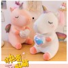 Unicorn with Heart Plush Toy