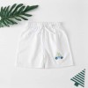White car print Unisex Toddlers Cotton Pull-on Half Pant