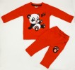 Panda Stylish Winter Dress for Boys _Orange