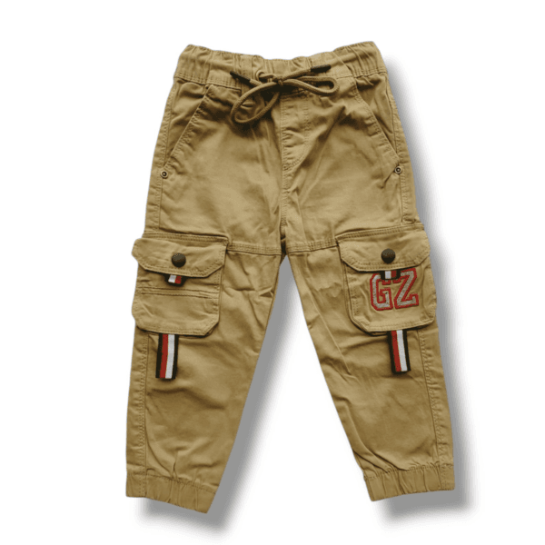 Boys Harmonium Six Pocket Cargo Full Pant GZ Light Brown