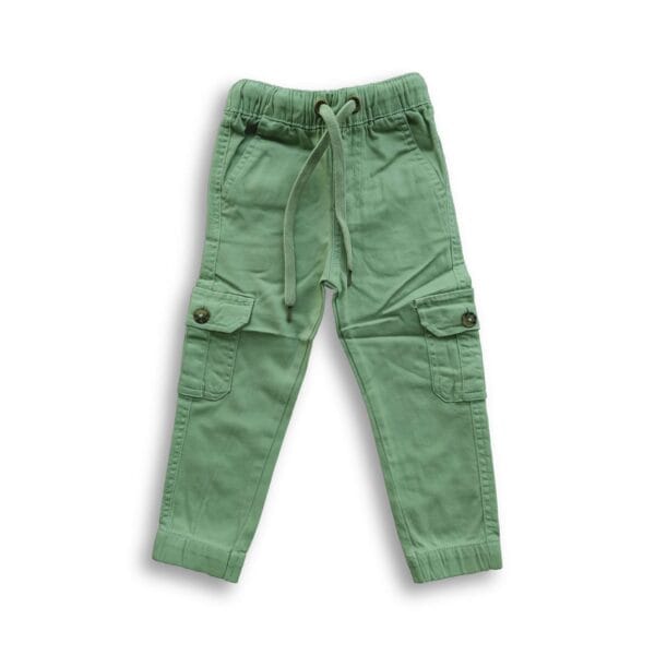 Boys Cargo Stretch Full Pant Olive