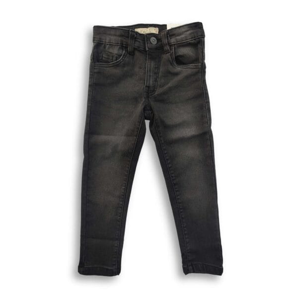 Boys Stretch Denim Pant Black