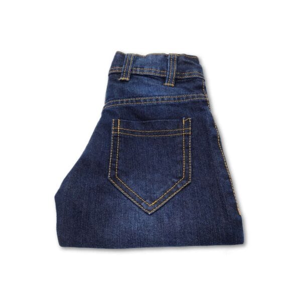 Boys' Regular Fit Denim Pants Dark Navy Blue - Image 2