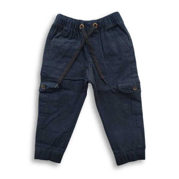 Boys Cargo Stretch Full Pant Blue