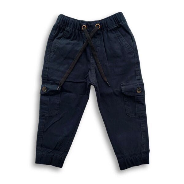 Boys Cargo Stretch Full Pant Deep Blue