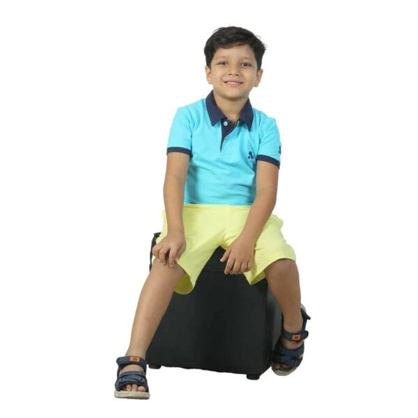 Boys' Short Sleeve Polo T-Shirt Paste - Image 2