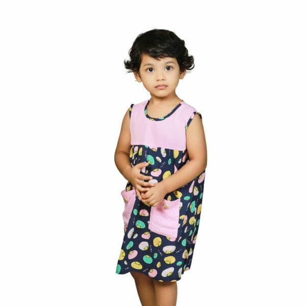 Summer Frock with Pocket for baby girls'