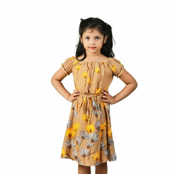 Short Sleeve Girls' Summer Frock - Image 2