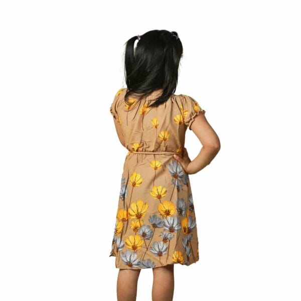 Short Sleeve Girls' Summer Frock - Image 3