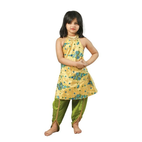 Princes Golden Tops & Tulip Salwar